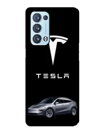 Чехол для OPPO Reno6 Pro Plus 5G с картинкой «Tesla Model Y» Чехол для OPPO Reno6 Pro Plus 5G с картинкой «Tesla Model Y»
