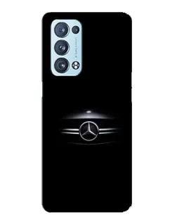 Чехол для OPPO Reno6 Pro Plus 5G с картинкой «Mercedes — абстрактные линии» Чехол для OPPO Reno6 Pro Plus 5G с картинкой «Mercedes — абстрактные линии»