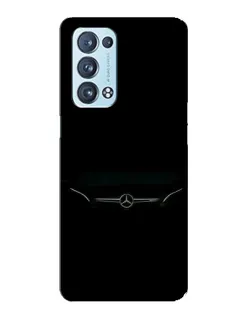 Чехол для OPPO Reno6 Pro Plus 5G с картинкой «Mercedes Stealth Look»