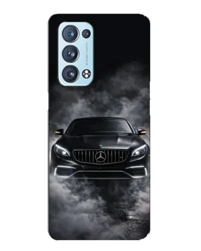 Чехол для OPPO Reno6 Pro Plus 5G с картинкой «Mercedes в дыму» Чехол для OPPO Reno6 Pro Plus 5G с картинкой «Mercedes в дыму»