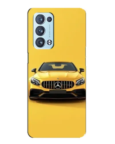 Чехол для OPPO Reno6 Pro Plus 5G с картинкой «Желтый Mercedes GT» Чехол для OPPO Reno6 Pro Plus 5G с картинкой «Желтый Mercedes GT»