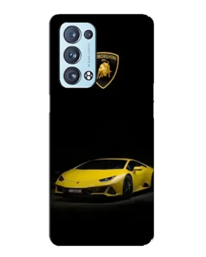 Чехол для OPPO Reno6 Pro Plus 5G с картинкой «Lamborghini желтый акцент» Чехол для OPPO Reno6 Pro Plus 5G с картинкой «Lamborghini желтый акцент»