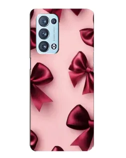 Чехол для OPPO Reno6 Pro Plus 5G с картинкой «Бордовый атлас»
