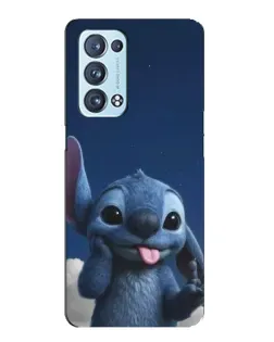 Чохол для OPPO Reno6 Pro Plus 5G з картинкою «Стіч у хмарах»