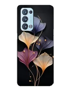 Чехол для OPPO Reno6 Pro Plus 5G с картинкой «Лиловые цветы грации» Чехол для OPPO Reno6 Pro Plus 5G с картинкой «Лиловые цветы грации»