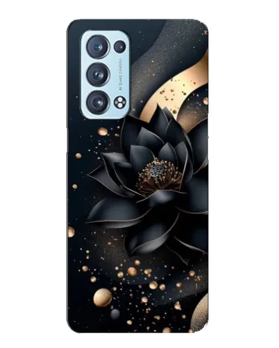 Чехол для OPPO Reno6 Pro Plus 5G с картинкой «Черный лотос» Чехол для OPPO Reno6 Pro Plus 5G с картинкой «Черный лотос»