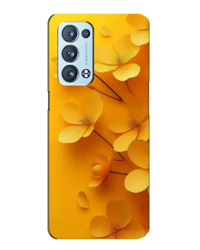 Чехол для OPPO Reno6 Pro Plus 5G с картинкой «Золотые лепестки» Чехол для OPPO Reno6 Pro Plus 5G с картинкой «Золотые лепестки»