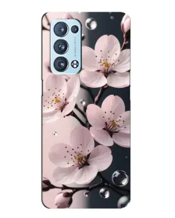 Чехол для OPPO Reno6 Pro Plus 5G с картинкой «Нежная сакура и капли» Чехол для OPPO Reno6 Pro Plus 5G с картинкой «Нежная сакура и капли»