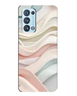 Чехол для OPPO Reno6 Pro Plus 5G с картинкой «Пастельные нежные волны»