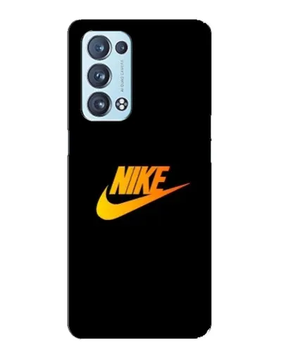 Чехол для OPPO Reno6 Pro 5G с картинкой «Золотой логотип Nike» Чехол для OPPO Reno6 Pro 5G с картинкой «Золотой логотип Nike»