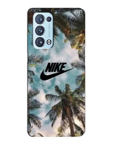 Чехол для OPPO Reno6 Pro 5G с картинкой «Тропический принт Nike» Чехол для OPPO Reno6 Pro 5G с картинкой «Тропический принт Nike»