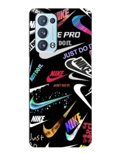 Чехол для OPPO Reno6 Pro 5G с картинкой «Nike — роскошь» Чехол для OPPO Reno6 Pro 5G с картинкой «Nike — роскошь»