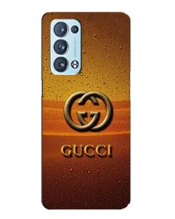 Чехол для OPPO Reno6 Pro 5G с картинкой «Gucci — солнечный градиент»