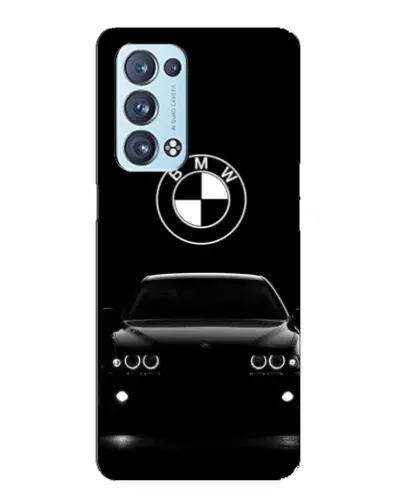 Чехол для OPPO Reno6 Pro 5G с картинкой «BMW — взгляд из темноты»