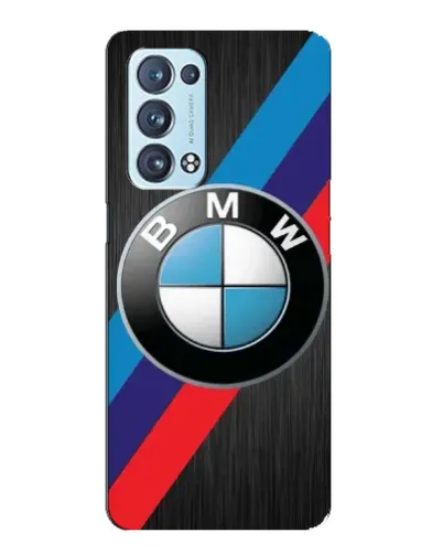 Чехол для OPPO Reno6 Pro 5G с картинкой «BMW M-stripes стиль»