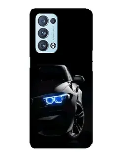 Чохол для OPPO Reno6 Pro 5G з картинкою «BMW — нічний погляд» Чохол для OPPO Reno6 Pro 5G з картинкою «BMW — нічний погляд»