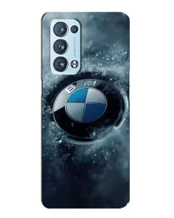 Чохол для OPPO Reno6 Pro 5G з картинкою «Логотип BMW — лід» Чохол для OPPO Reno6 Pro 5G з картинкою «Логотип BMW — лід»