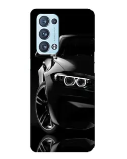 Чохол для OPPO Reno6 Pro 5G з картинкою «Чорна BMW — профіль» Чохол для OPPO Reno6 Pro 5G з картинкою «Чорна BMW — профіль»