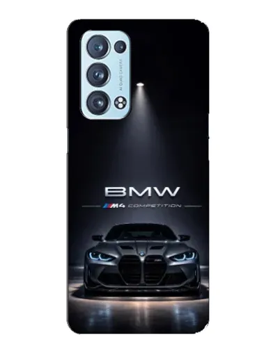 Чохол для OPPO Reno6 Pro 5G з картинкою «BMW крізь нічне місто» Чохол для OPPO Reno6 Pro 5G з картинкою «BMW крізь нічне місто»
