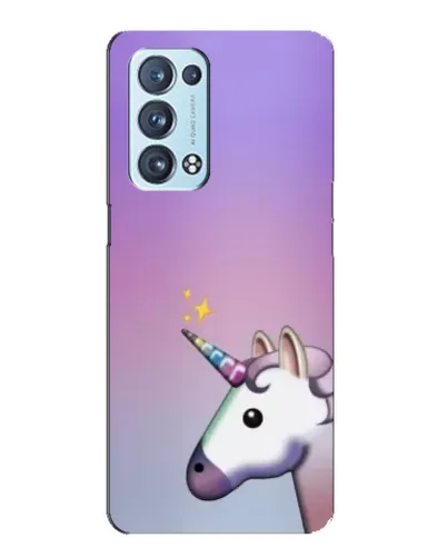Чехол для OPPO Reno6 Pro 5G с картинкой «Единорог градиент» Чехол для OPPO Reno6 Pro 5G с картинкой «Единорог градиент»