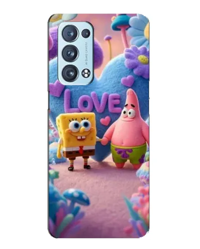 Чехол для OPPO Reno6 Pro 5G с картинкой «Губка Боб Патрик» Чехол для OPPO Reno6 Pro 5G с картинкой «Губка Боб Патрик»