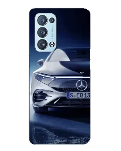 Чехол для OPPO Reno6 Pro 5G с картинкой «Mercedes EQ — будущее»