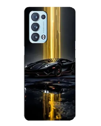 Чехол для OPPO Reno6 Pro 5G с картинкой «Ночной Lamborghini драйв» Чехол для OPPO Reno6 Pro 5G с картинкой «Ночной Lamborghini драйв»