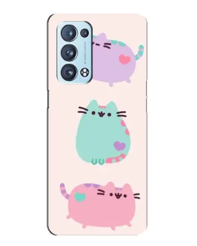 Чехол для OPPO Reno6 Pro 5G с картинкой «Pusheen трио» Чехол для OPPO Reno6 Pro 5G с картинкой «Pusheen трио»