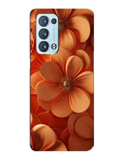 Чехол для OPPO Reno6 Pro 5G с картинкой «Оранжевый макро цветок» Чехол для OPPO Reno6 Pro 5G с картинкой «Оранжевый макро цветок»