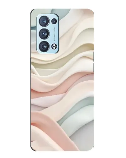 Чехол для OPPO Reno6 Pro 5G с картинкой «Пастельные нежные волны» Чехол для OPPO Reno6 Pro 5G с картинкой «Пастельные нежные волны»