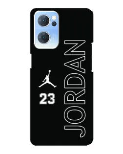 Чехол для OPPO Reno7 5G с картинкой «Jordan Vertical»