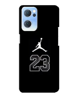 Чехол для OPPO Reno7 5G с картинкой «Jordan Flight 23»