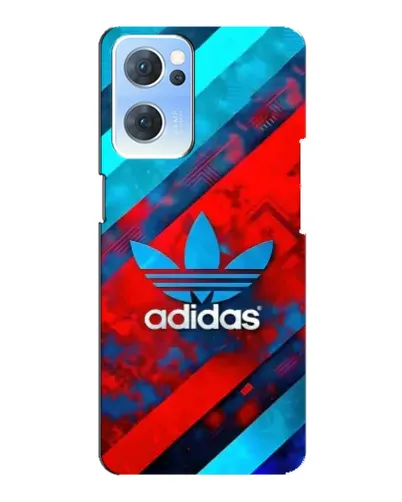 Чехол для OPPO Reno7 5G с картинкой «Абстракция Adidas»