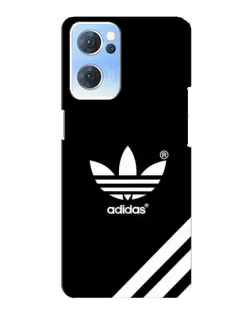 Чехол для OPPO Reno7 5G с картинкой «Adidas с диагональными полосами»