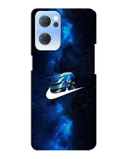 Чехол для OPPO Reno7 5G с картинкой «Звездный путь Nike»