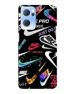 Чехол для OPPO Reno7 5G с картинкой «Nike — роскошь»