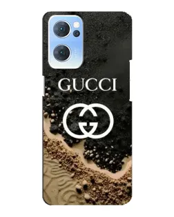 Чехол для OPPO Reno7 5G с картинкой «Gucci — песчаные дюны»