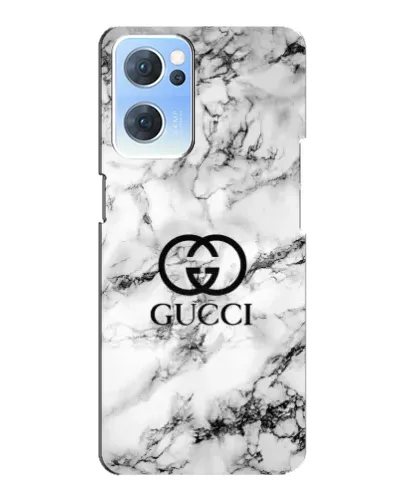 Чехол для OPPO Reno7 5G с картинкой «Gucci — мраморный шик» Чехол для OPPO Reno7 5G с картинкой «Gucci — мраморный шик»