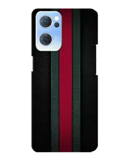 Чехол для OPPO Reno7 5G с картинкой «Gucci — неоновая линия»