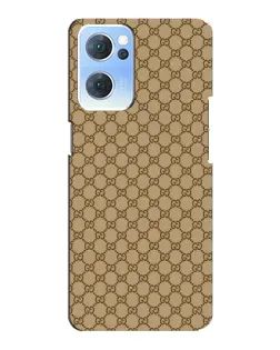 Чехол для OPPO Reno7 5G с картинкой «Gucci — классический беж»