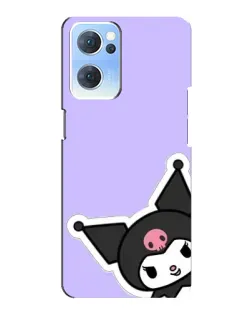 Чехол для OPPO Reno7 5G с картинкой «Забавная Kuromi» Чехол для OPPO Reno7 5G с картинкой «Забавная Kuromi»