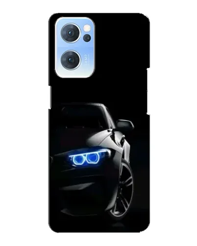 Чехол для OPPO Reno7 5G с картинкой «BMW — ночной взгляд» Чехол для OPPO Reno7 5G с картинкой «BMW — ночной взгляд»