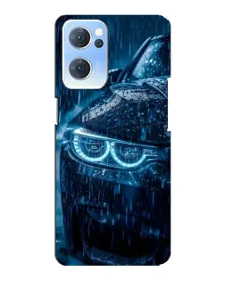 Чохол для OPPO Reno7 5G з картинкою «BMW під дощем»