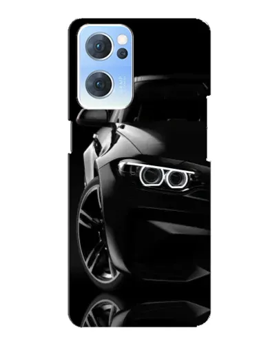 Чохол для OPPO Reno7 5G з картинкою «Чорна BMW — профіль» Чохол для OPPO Reno7 5G з картинкою «Чорна BMW — профіль»