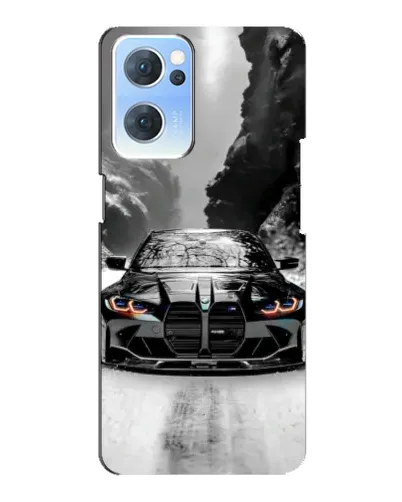 Чохол для OPPO Reno7 5G з картинкою «BMW — акварельний дрифт» Чохол для OPPO Reno7 5G з картинкою «BMW — акварельний дрифт»