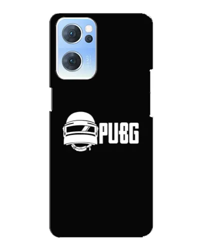 Чехол для OPPO Reno7 5G с картинкой «PUBG — классический лого» Чехол для OPPO Reno7 5G с картинкой «PUBG — классический лого»