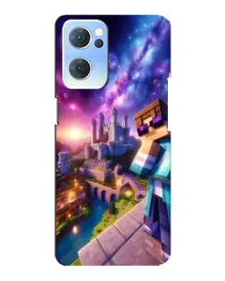 Чохол для OPPO Reno7 5G з картинкою «Стів та космос» Чохол для OPPO Reno7 5G з картинкою «Стів та космос»
