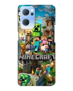 Чохол для OPPO Reno7 5G з картинкою «Замок Minecraft» Чохол для OPPO Reno7 5G з картинкою «Замок Minecraft»