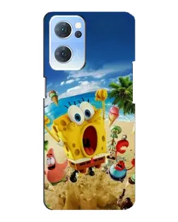 Чехол для OPPO Reno7 5G с картинкой «Развлечения на пляже»