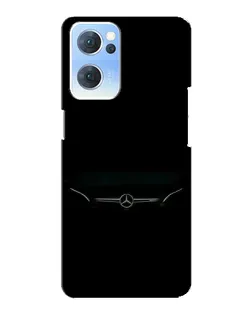 Чехол для OPPO Reno7 5G с картинкой «Mercedes Stealth Look»